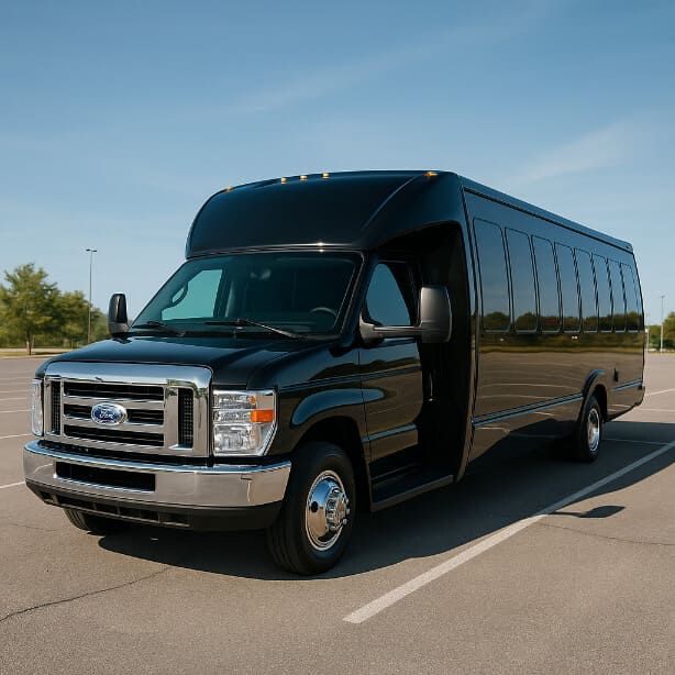 Charter Bus Rental Santa Clara 18 Passenger Minibus