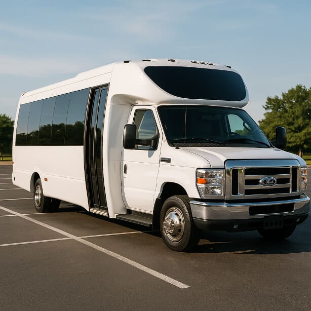 Charter Bus Rental Santa Clara 20 Passenger Minibus