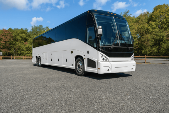 Charter Bus Rental Santa Clara 56 Passenger Charter Bus